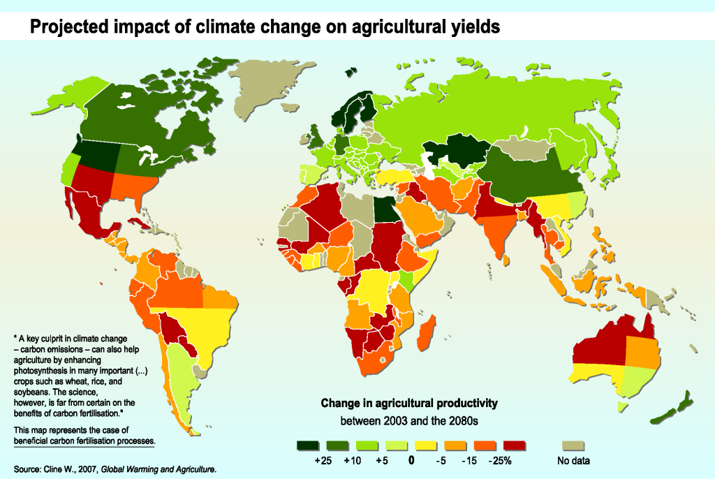 How Climate Change Is Impacting Global Agriculture