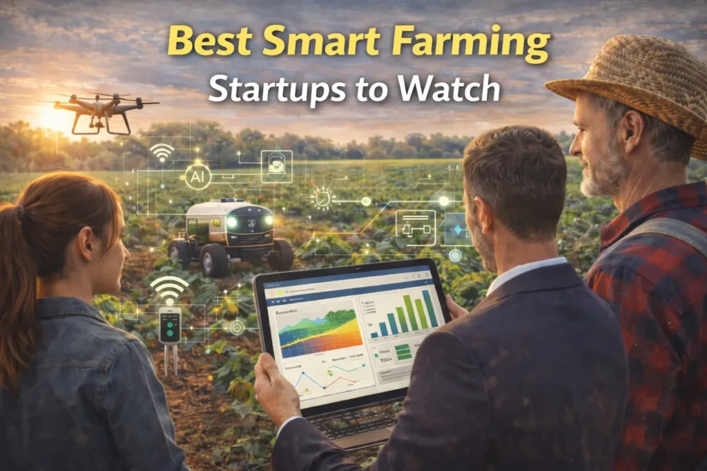 Best Smart Farming Startups to Watch in 2026