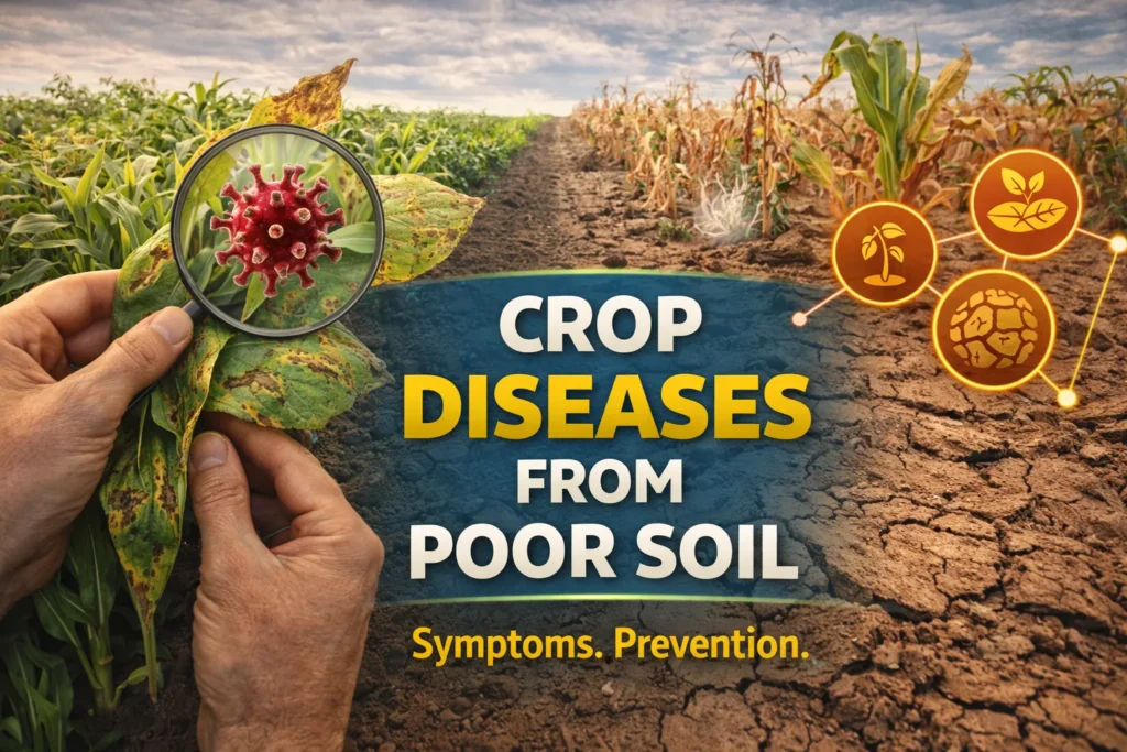 Crop Diseases from Poor Soil: Detect & Prevent Issues