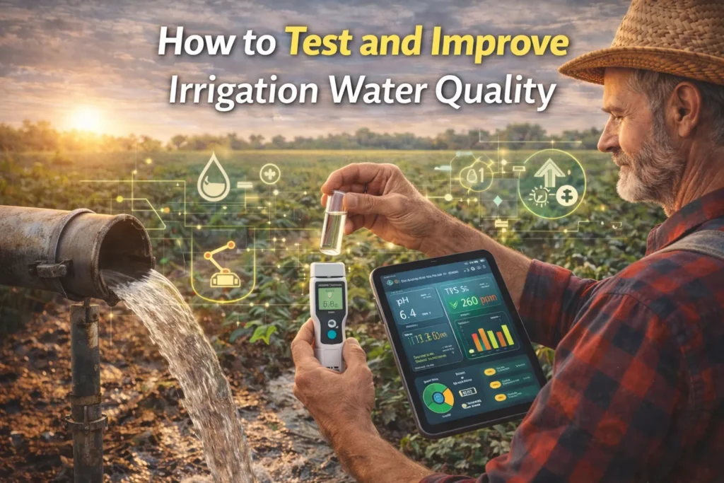 How to Test And Improve Irrigation Water Quality: Expert Tips