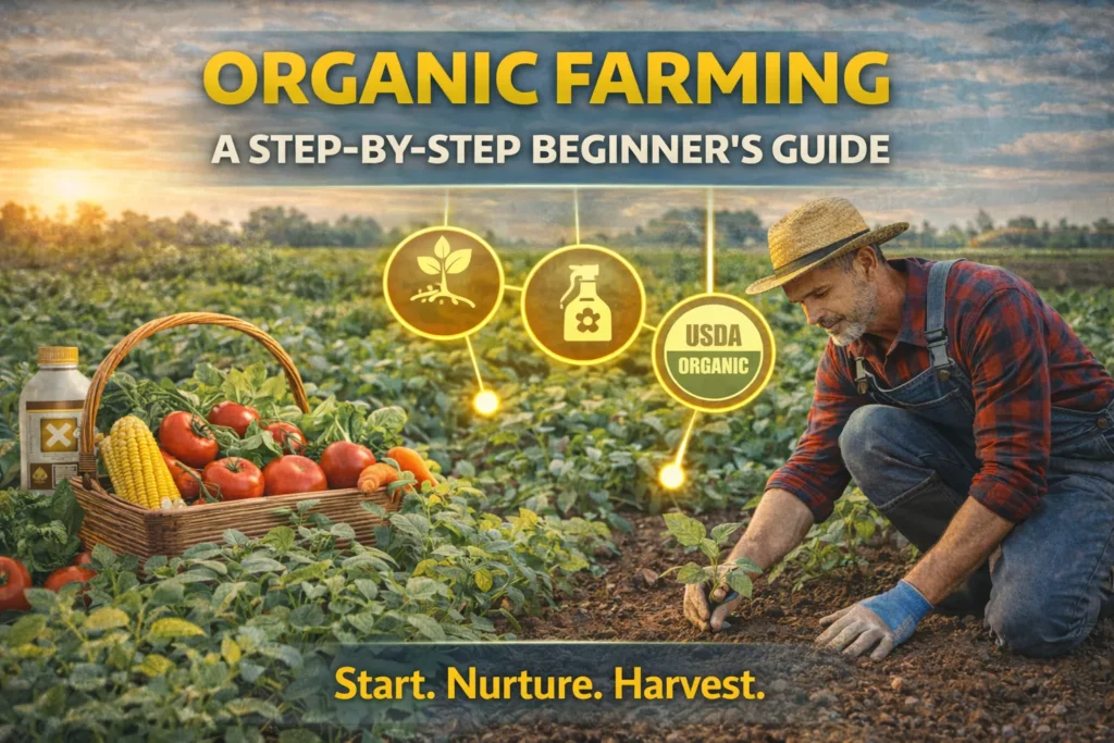 Organic Farming: A Step-By-Step Beginner’S Guide