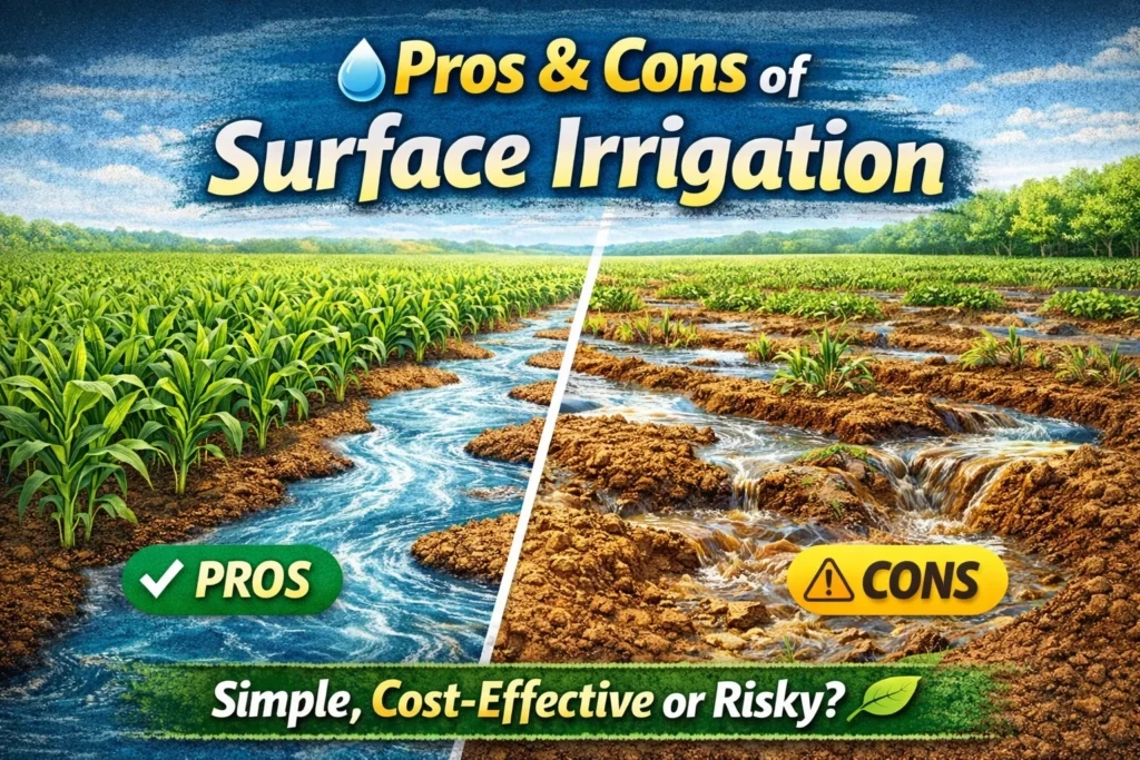 Pros And Cons of Surface Irrigation: Essential Insights