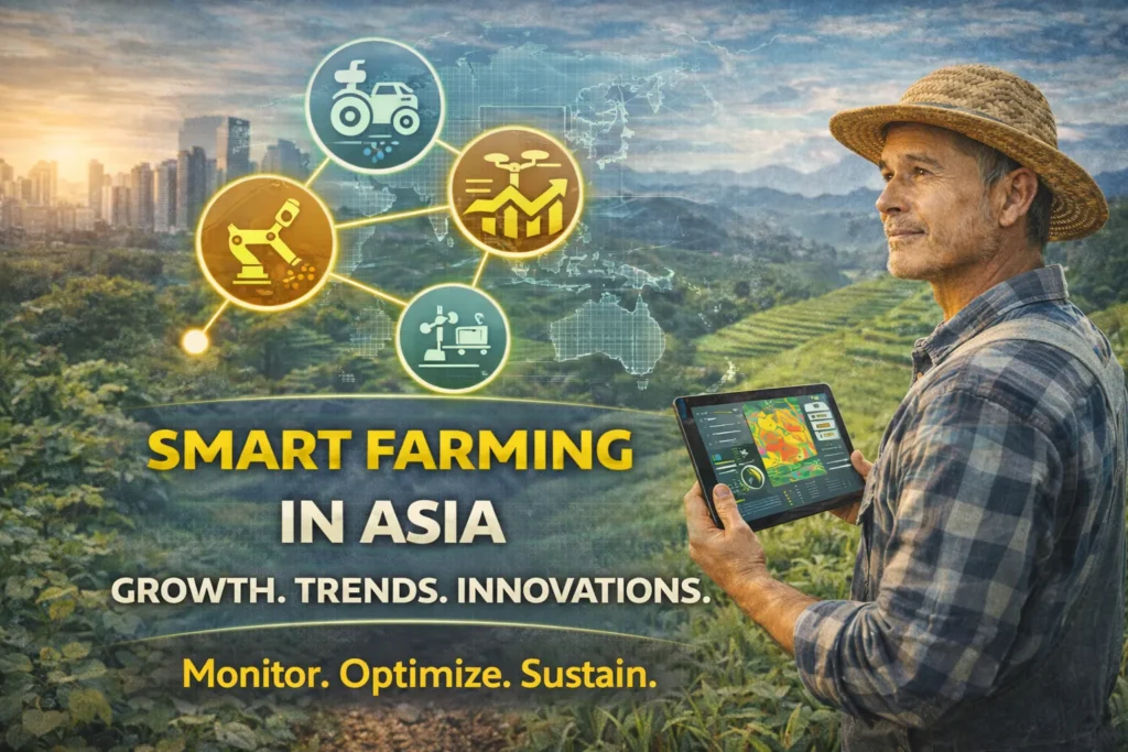 Smart Farming in Asia: Growth Trends & Innovations