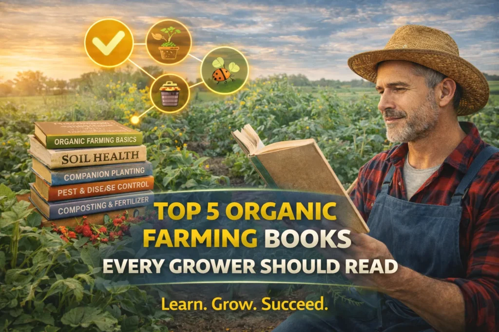 Top 5 Organic Farming Books Every Grower Should Read