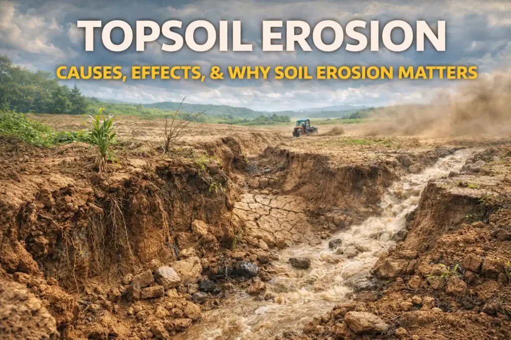 Why Soil Erosion Is a Serious Environmental Problem – Topsoil Erosion